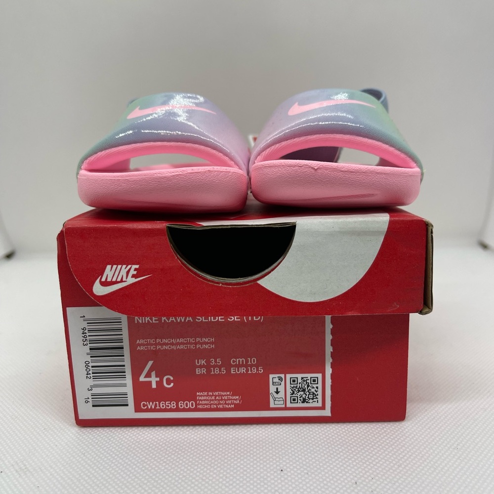 Brand New  Nike Kawa Slides  Arctic Punch  Size: 4C